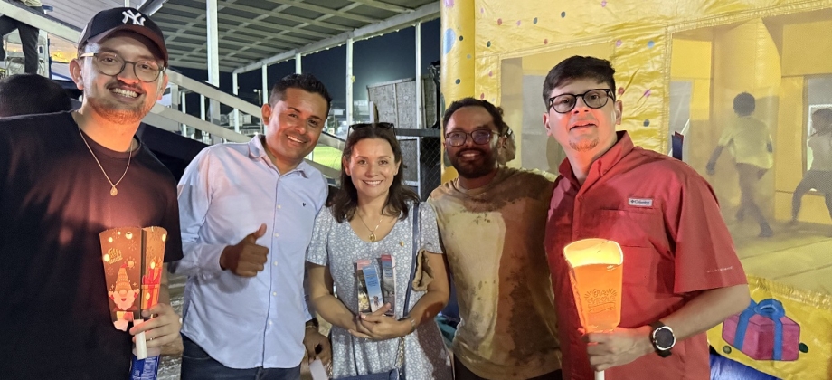 Celebración del Día de la Velitas y del Día de la Colombianidad de la Embajada de Colombia en Guyana