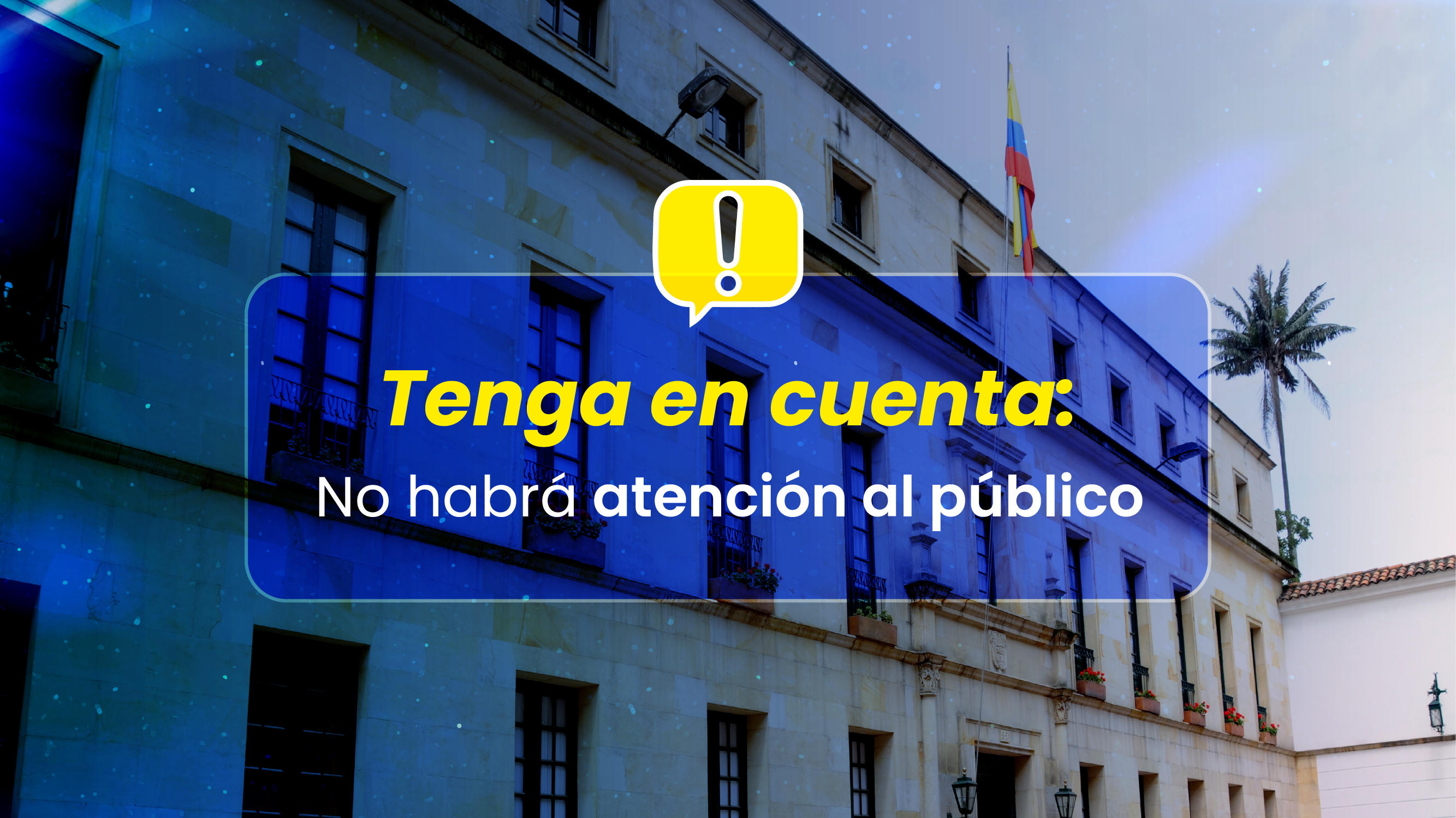 Embajada de Colombia en Guyana no tendrá atención los días 26 y 27 de mayo de 2026 